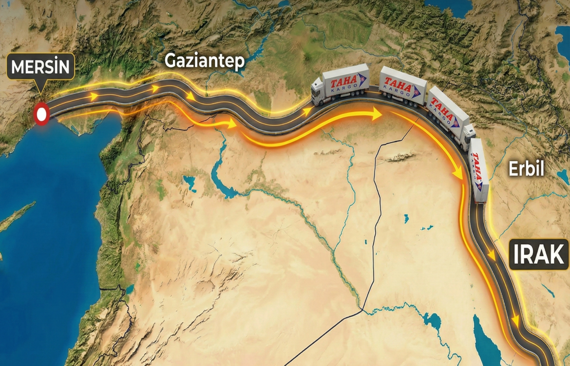 Mersin’den Irak’a Kargo