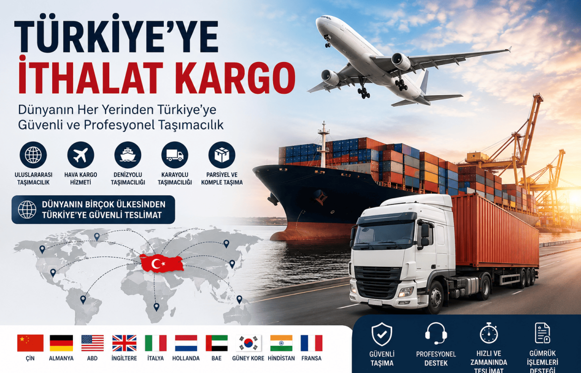 Türkiye’ye İthalat Kargo